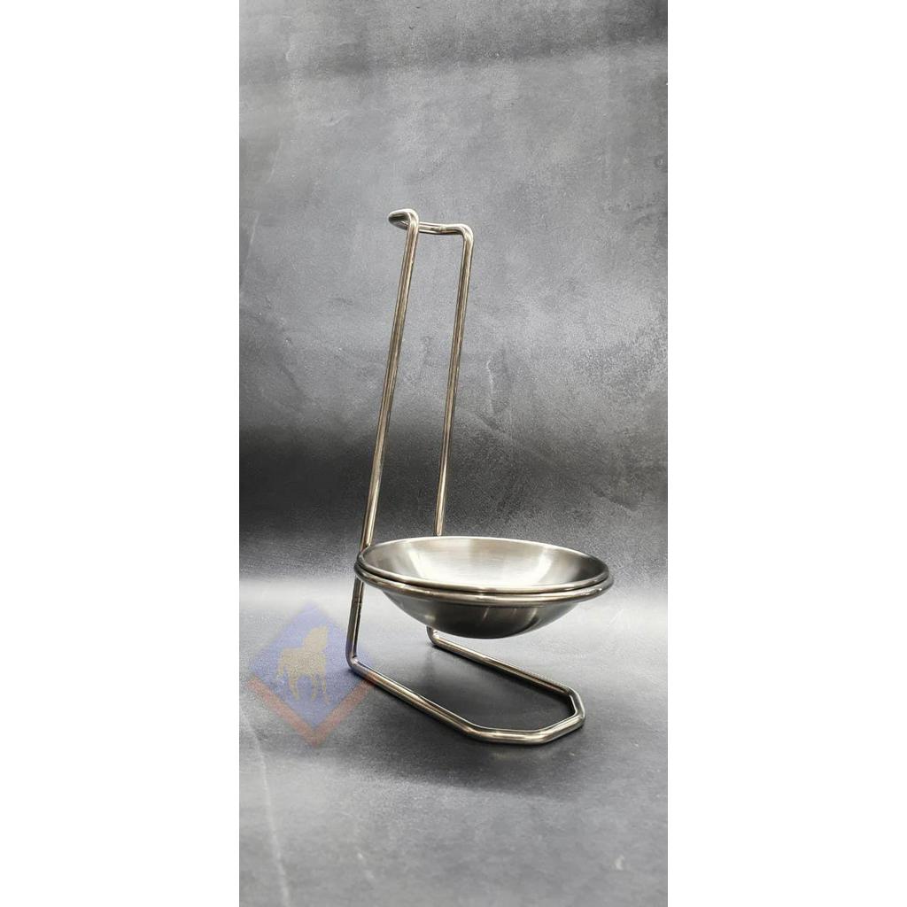 Irus Holder Ladle Soup Stand Dudukan Irus Stainless