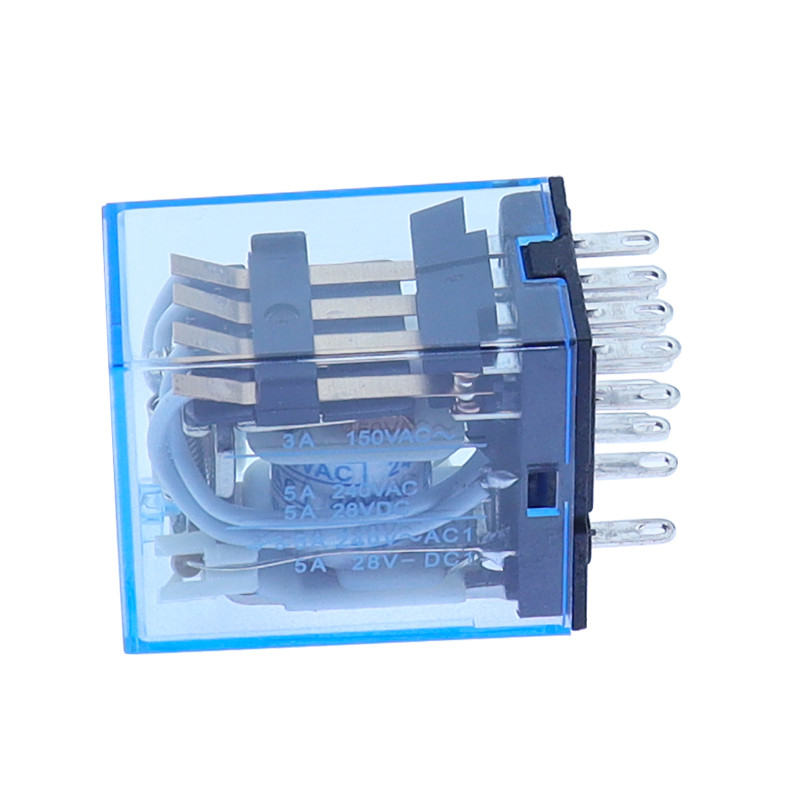 1PCS MY4 General Purpose Relay 4pdt,14p relais DC 12V/ 24V /110V 220V relay MY4 swit