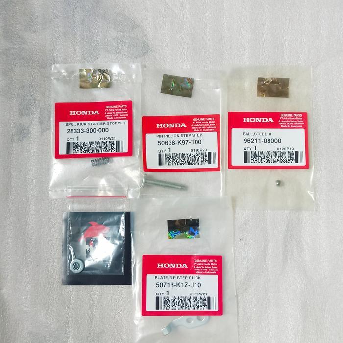 Plate step pcx 160 50718K1ZJ10 ginal Gotri step pcx 160 R Kanan