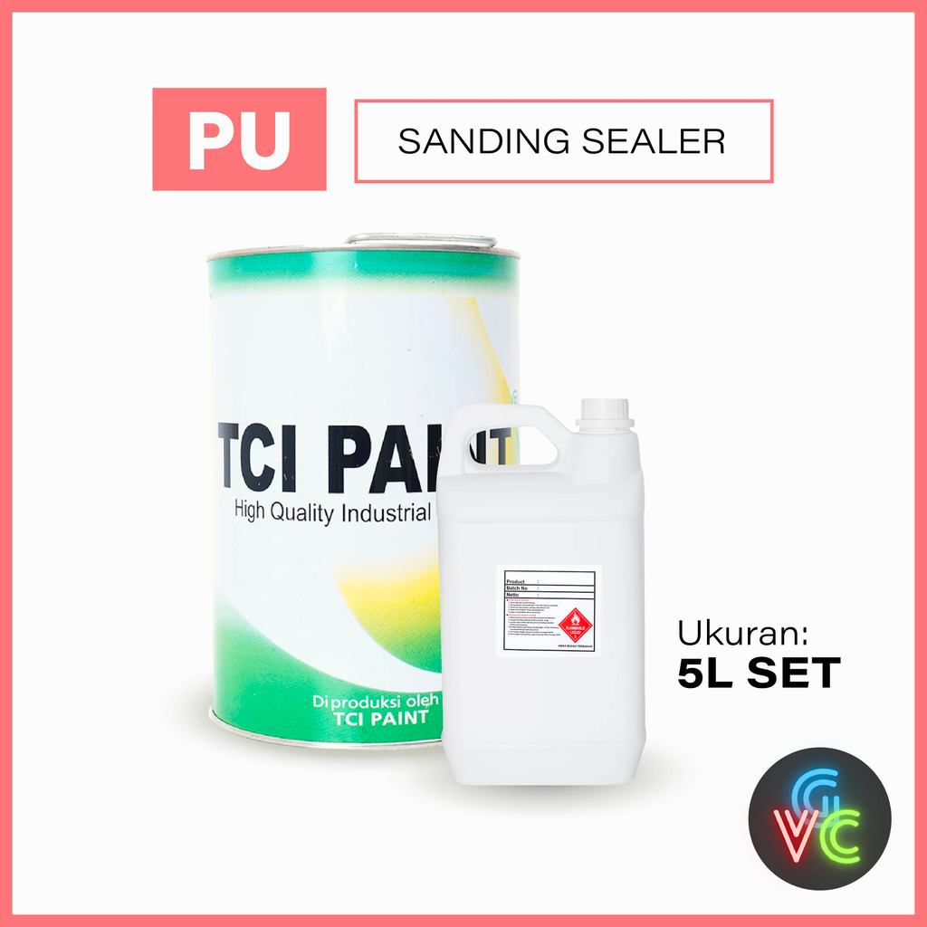 TCI Paint PU Sanding Sealer - 5 liter - cat polyurethane