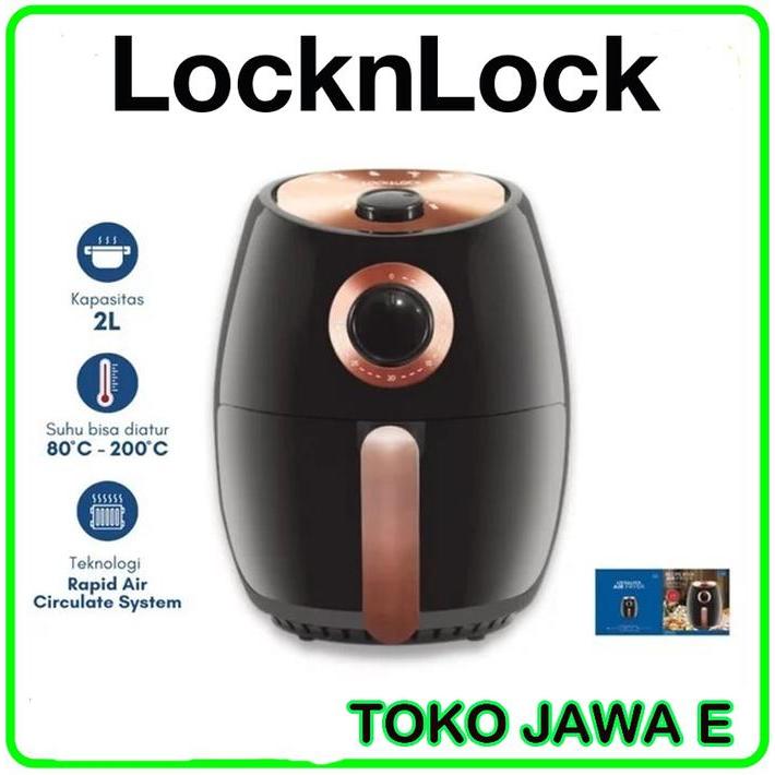 AIR FRYER LockNLock/Lock N Lock/LOCK & LOCK EJF126BMNC - 2 Liter