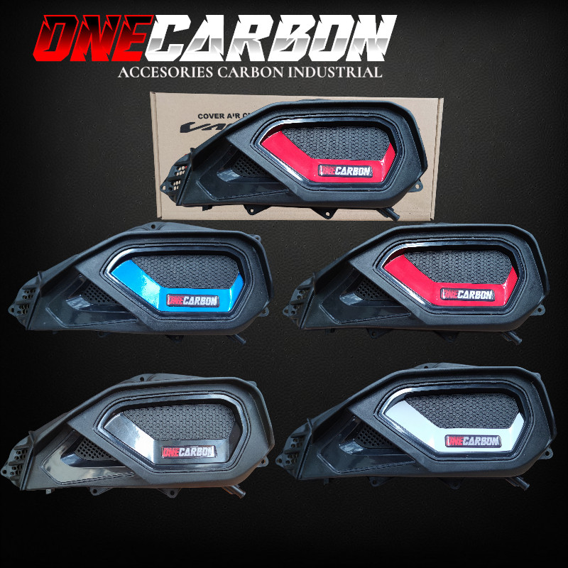 BOX FILTER VARIO 125 Cover Box Filter Udara Vario 125 150 Fi Esp techno Led kzr ONECARBON VARIASI27