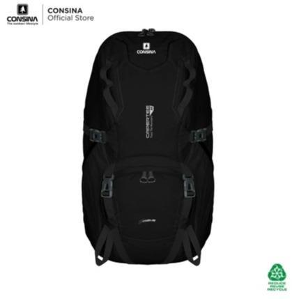 tas daypack ginal consina capertee 35L dapat coveag - hitam