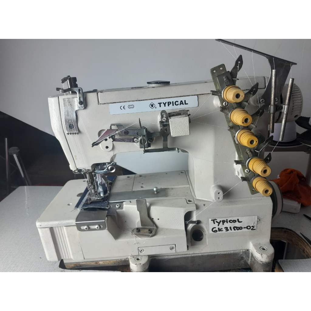 Mesin Jahit Kaos TYPICAL GK 31500-02 / Overdeck / Interlock