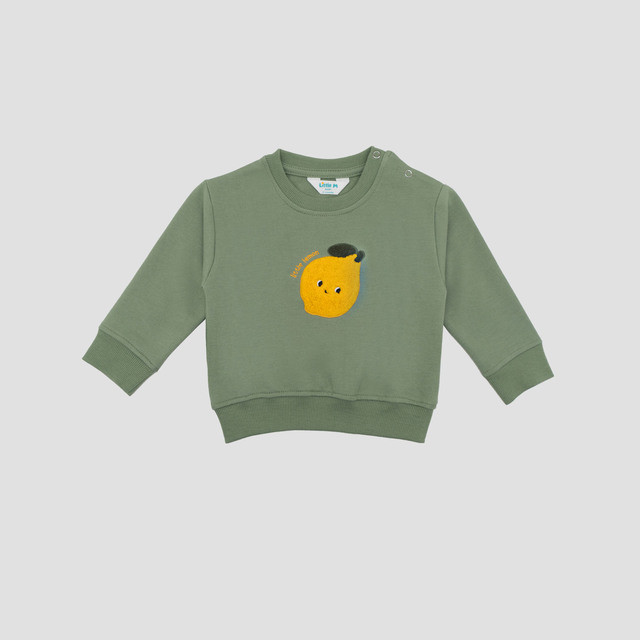 Little M Chenille Lemon Sweater Anak Bayi 123718086