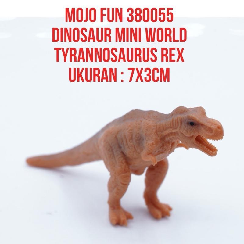 MOJO Fun 380055 Dinosaur Mini World | Tyrannosaurus Rex T-Tex Dinosaurs Dinosaurus Jurassic Prehisto
