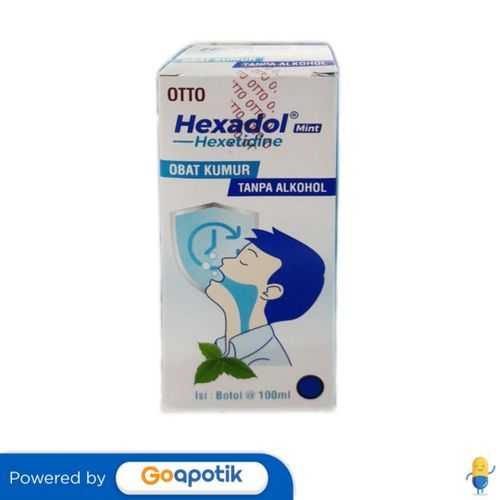 Hexadol Mint Larutan 100 Ml