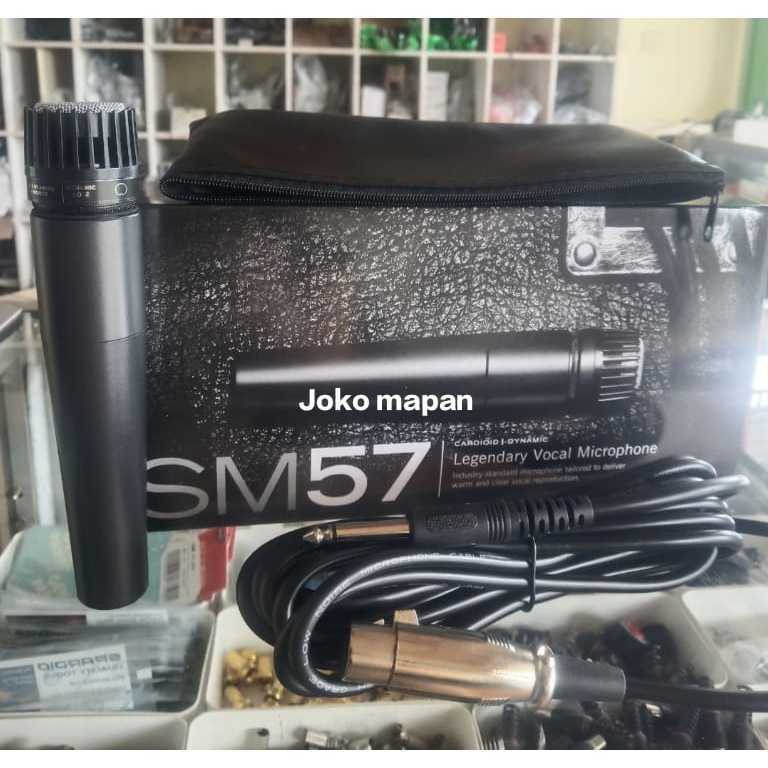 Mic Instrumen SM 57 Suara Jernih Untuk Kendang