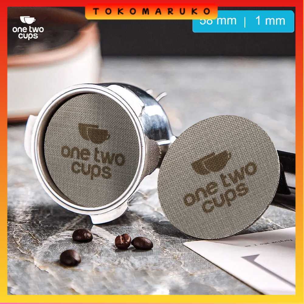 One Two Cups Puck Screen Portafilter Espresso Machine 150 Micron - SUS3