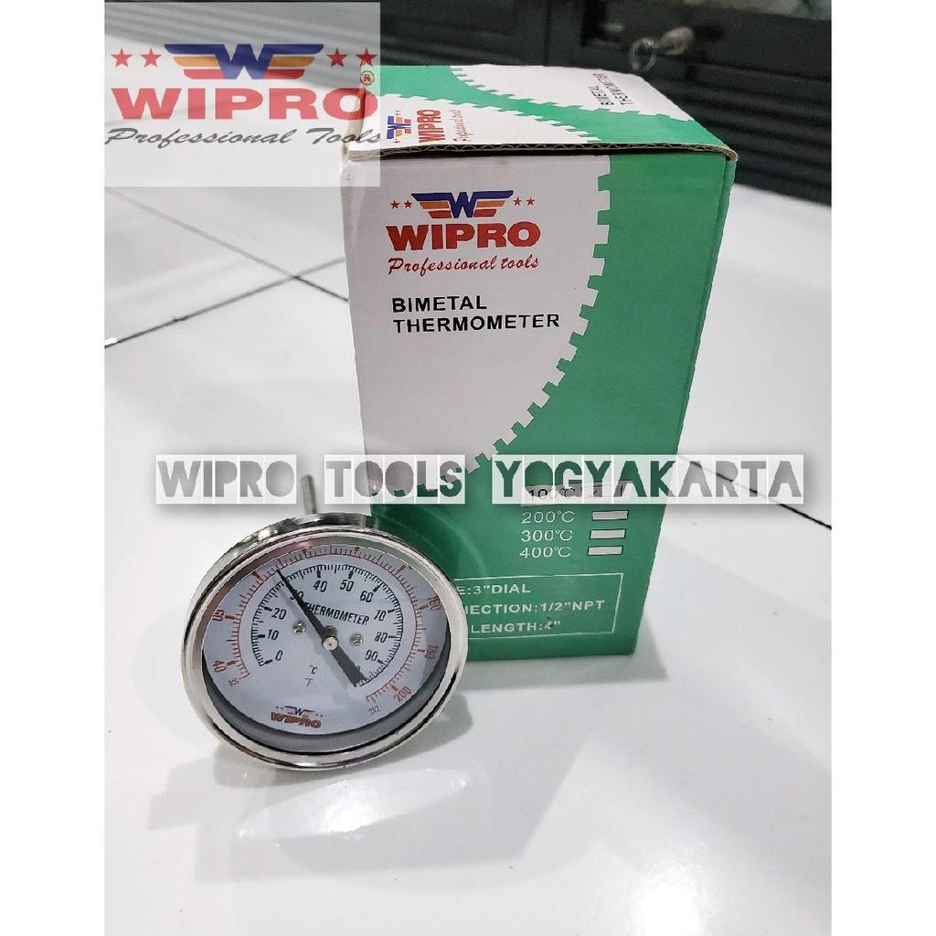 WIPRO Thermometer Payung 3 Inch - Bimetal Thermometer