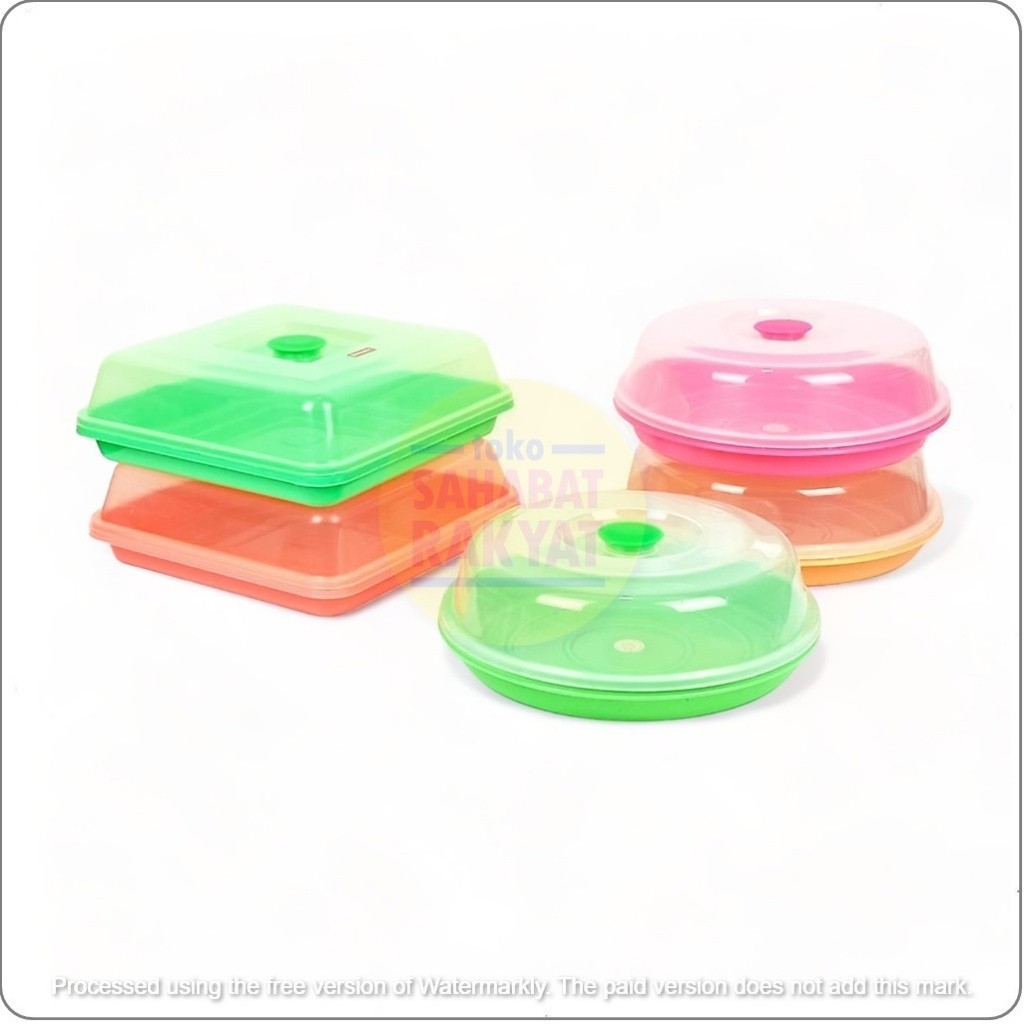 Tempat Kue/Tempat Gorengan Bulat Vanessa Pasific