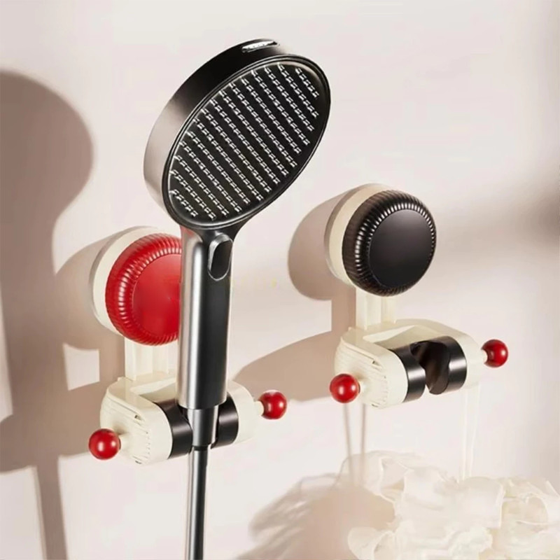 DK89 Gantungan Shower Mandi Suction Cup Hanger – Holder Dudukan Shower Tempel – Warna Merah, Hitam