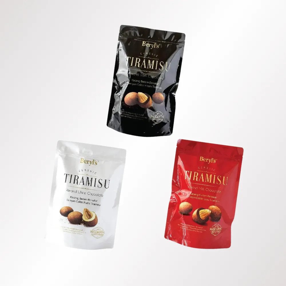 [TERMURAH] BERYLS CHOCOLATE TIRAMISU ALMOND MILK/WHITE/DARK 300G 'bysoonajastip