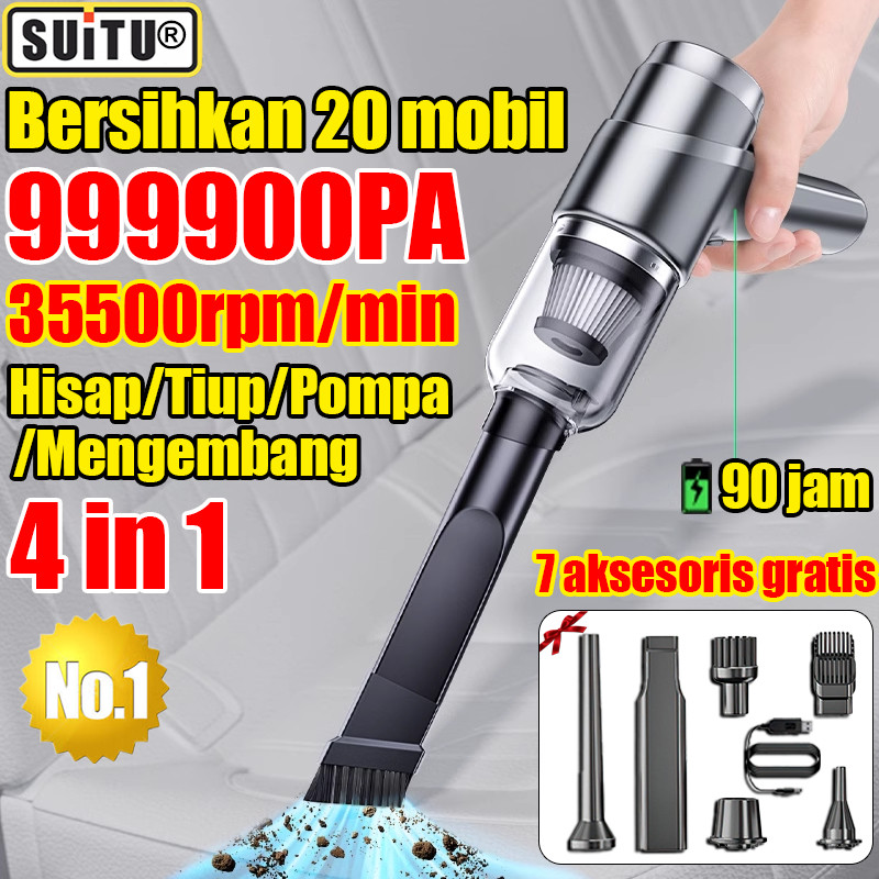 JayyaStore - Vacum Cleaner Mobil Mini Penyedot Debu Kasur
