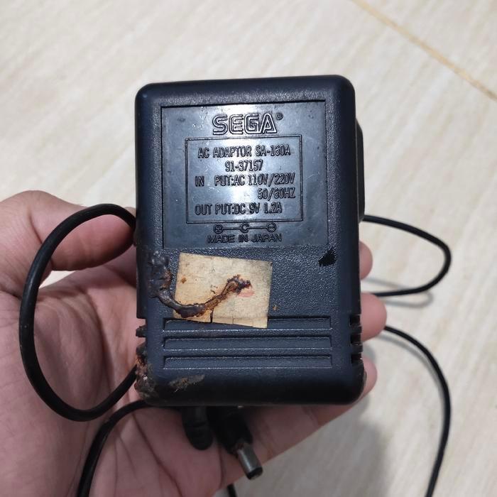 Charger Adaptor Sega Mega Drive SA-160A Original Copotan Normal