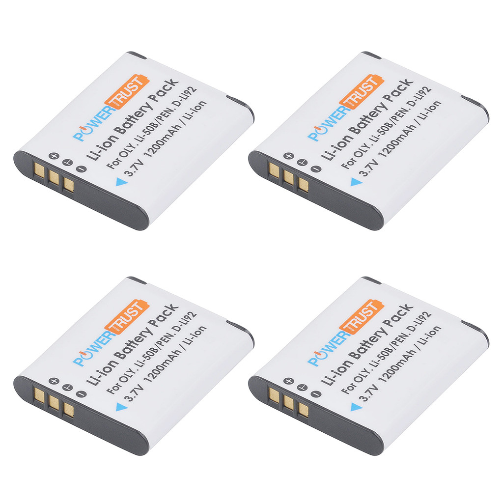 D-Li92 1200mAh Li-50B Battery for Olympus LI-50B SZ-10 SZ-11 SZ-12 SZ-15 Tough 6000 8000 Series Pent