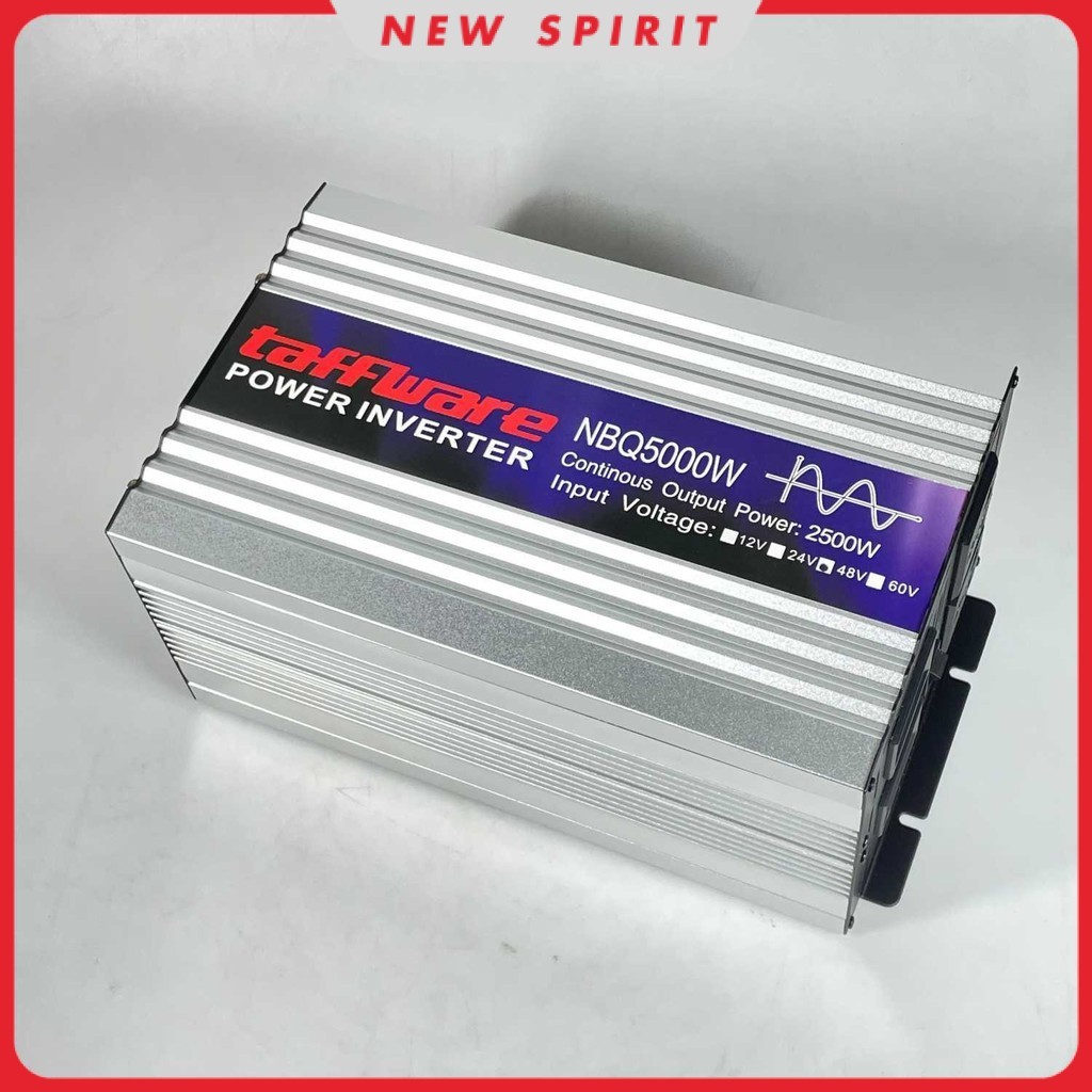 TAFFWARE Power Inverter Mobil Pure Sine Wave DC 48V to AC 220V 5000W - NBQ5000W