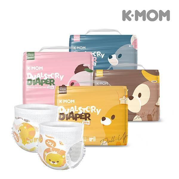 K-MOM Dual Story Pull Up Diaper (Pants / Celana) - L