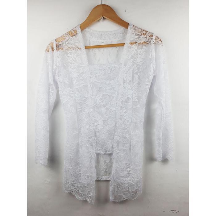 Kebaya Jadi / Atasan Kebaya - Putih, S