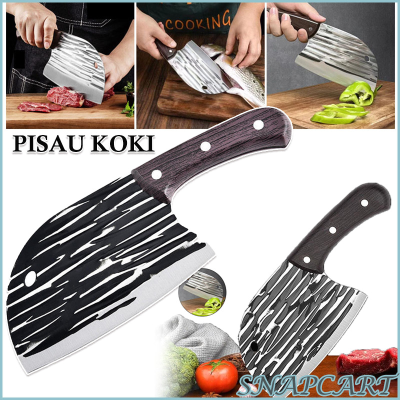 Japanese Super Knife Pisau Koki Super Tajam Stainless Steel Pisau Daging Ikan Dapur Profesional Jumb