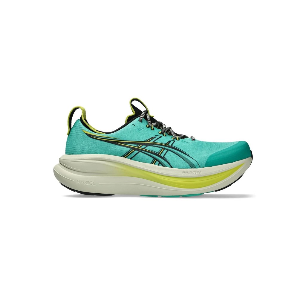 Sepatu Lari Pria Asic Gel Nimbus 28 TR Aurora Green - 1011C216.300