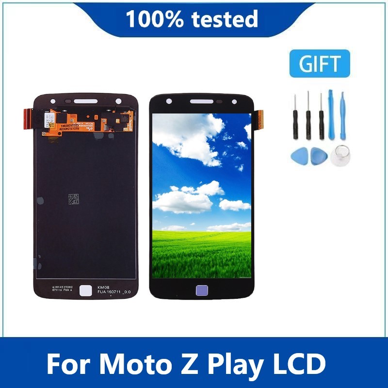 Super AMOLED LCD Fro Motorola Moto Z Play LCD splay XT1635-01 XT1635-02 XT1635-03 LCD splay for Moto