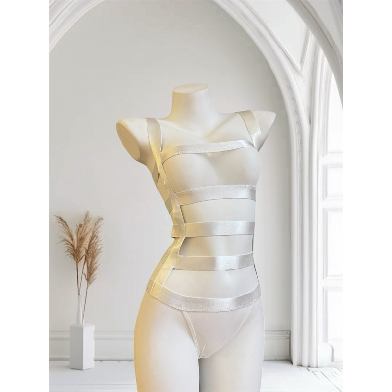 SS5085 sexy lingerie hot transparan babydoll jumpsuit hot binal