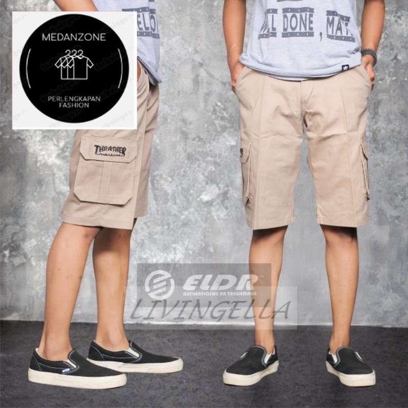 Celana cargo pendek PDL celana pendek pria