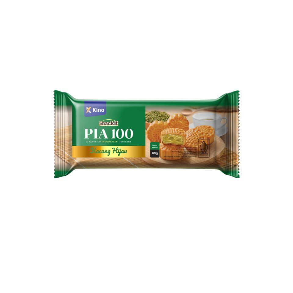 SnackIt Bakpia 100 Mini Kacang Hijau 69 gr