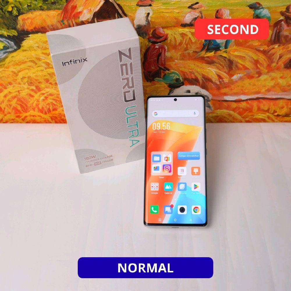 INFINIX ZERO ULTRA 8/256 GB (5G) HP SECOND ORIGINAL SINAR MUTIARA CELL