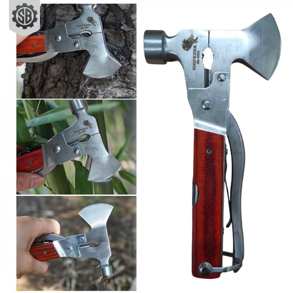 Multifunctional EDC Axe Hammer Survival Tools