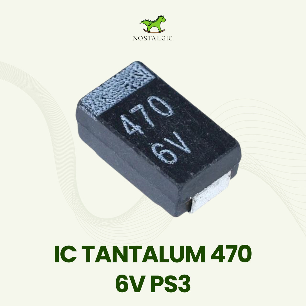 Ic Tantalum 470 6v Ps3 Capacitor Tantalum Ps3