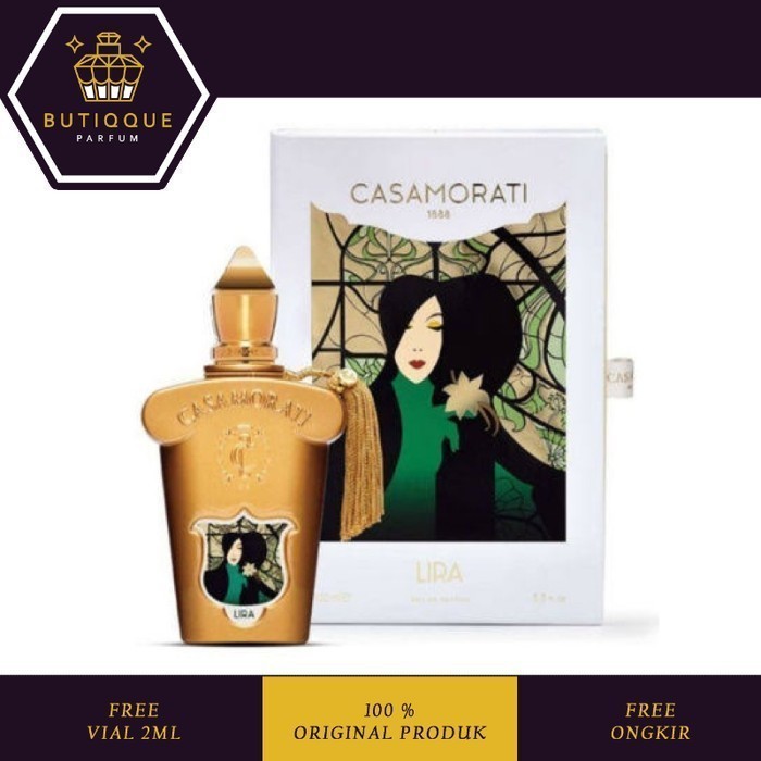 XERJOFF CASAMORATI LIRA EDP 100 ML  Box Segel + Batchcode