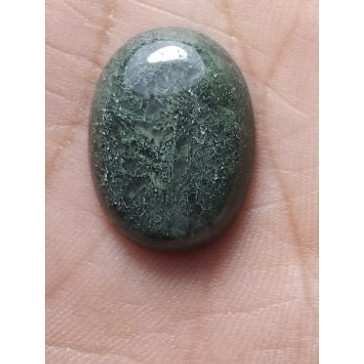 Batu akik lumut suliki hijau / rindu akik