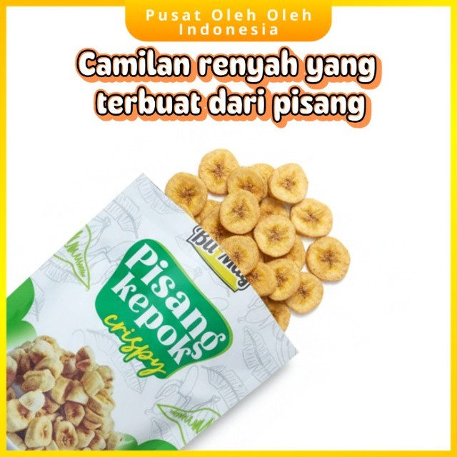 Keripik Pisang Kepok Bu May  Enak dan Praktis Camilan Pisang Oleh oleh Khas Surabaya