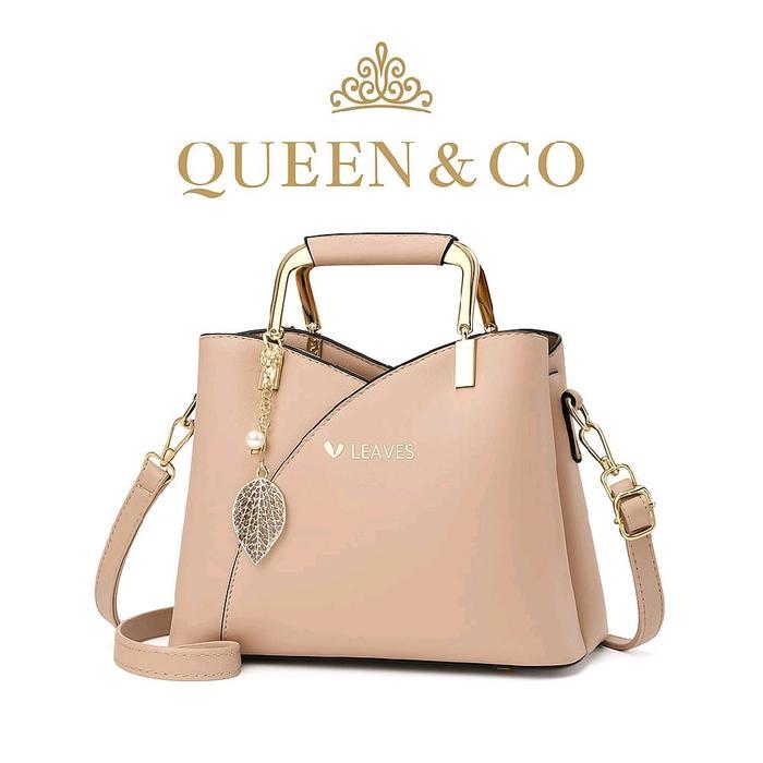 PROMO  Tas selempang wanita handbag kondangan Mewah TAS IMPORT Cewek - Khaki