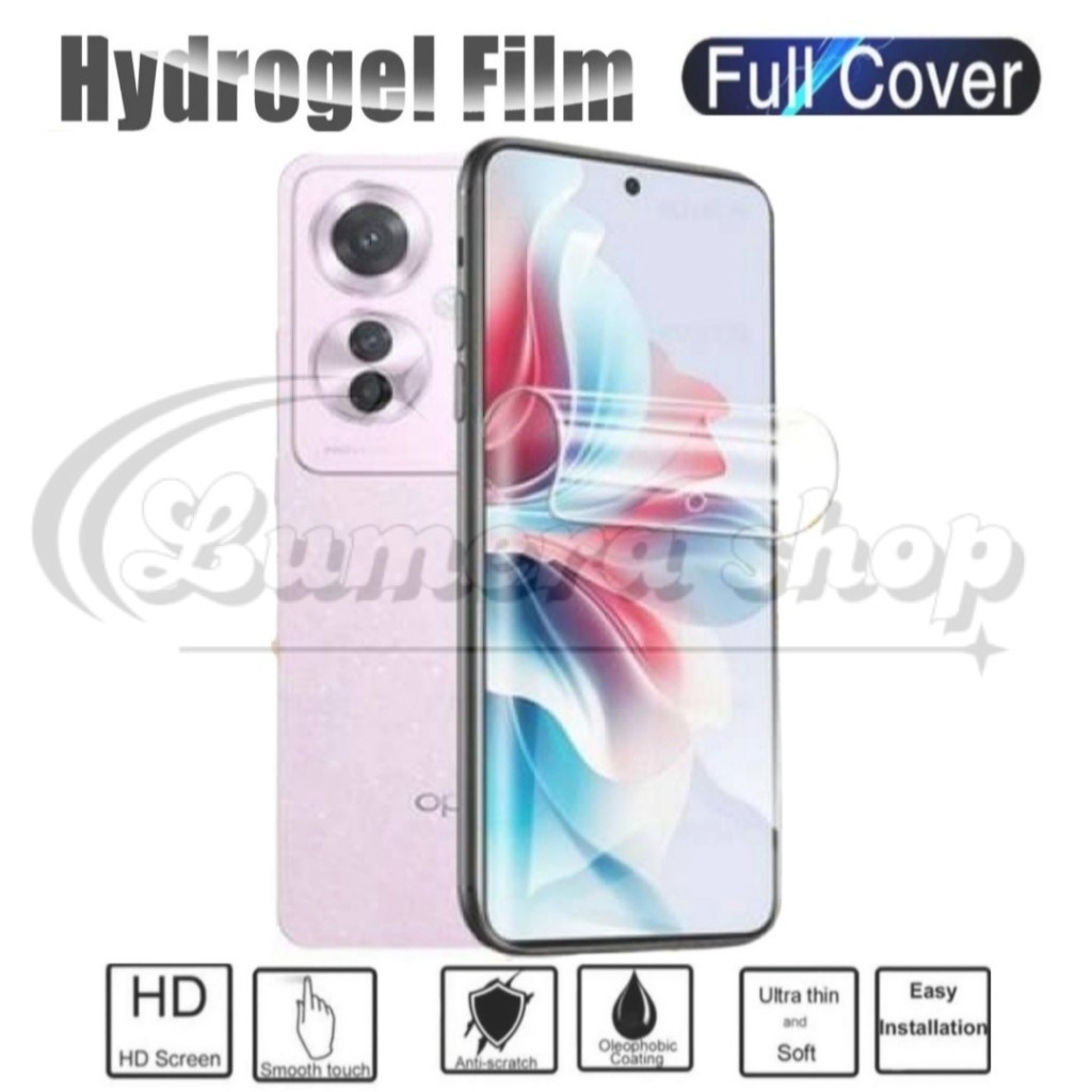 COD Anti gores jelly Hydrogel Oppo Reno 11F 5G FULL