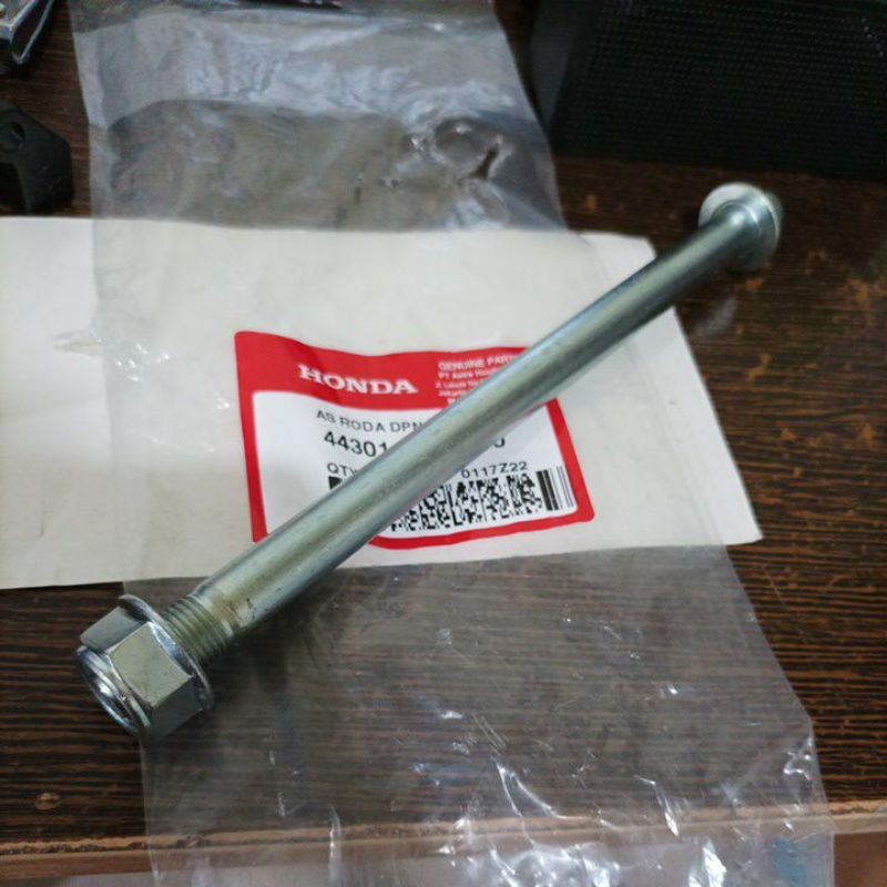 As Roda Depan + Mur VARIO 110 125 150 BEAT SPACY - SCOOPY LAMA 2010-2016 ORIGINAL 44301 KVG 950