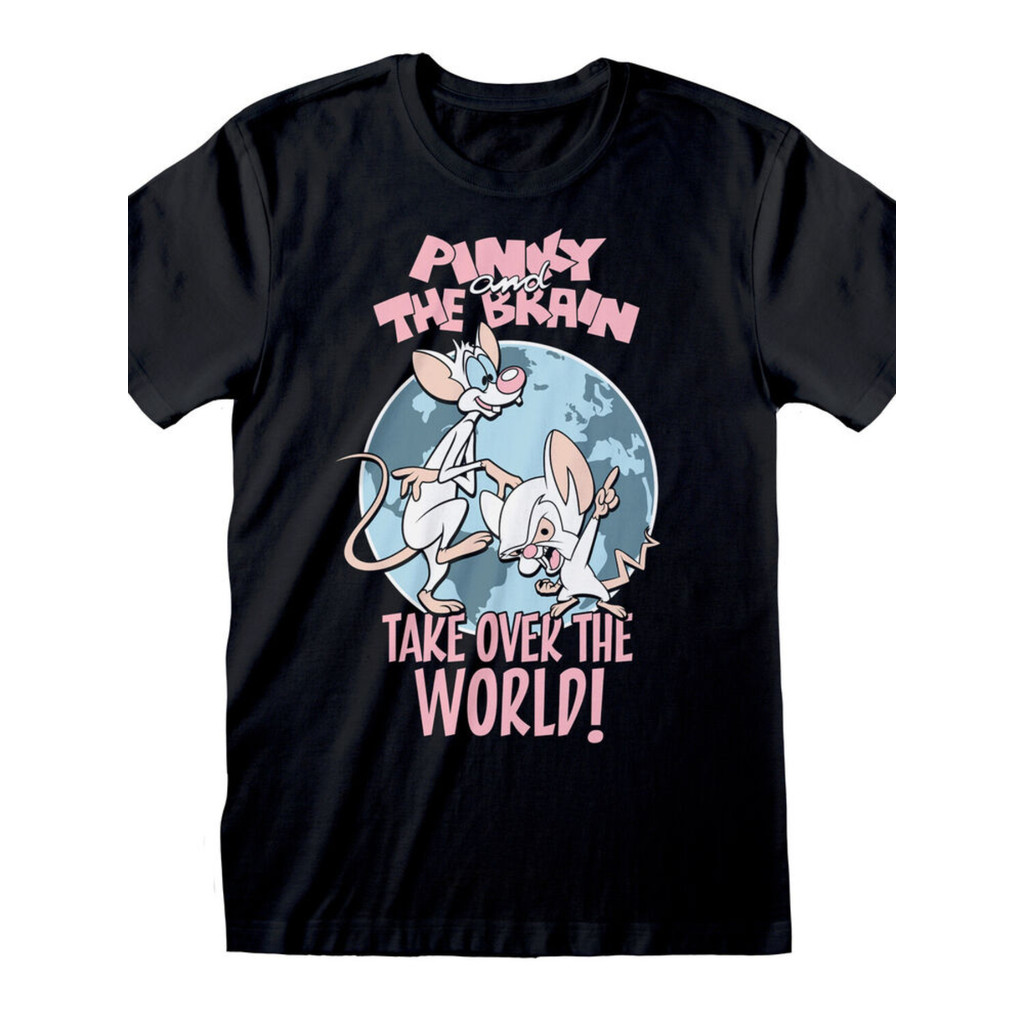 Kaos Pinky and The Brain Pria - Kaos Pria Distro Kartun, Kaos Pria Wanita Kekinian