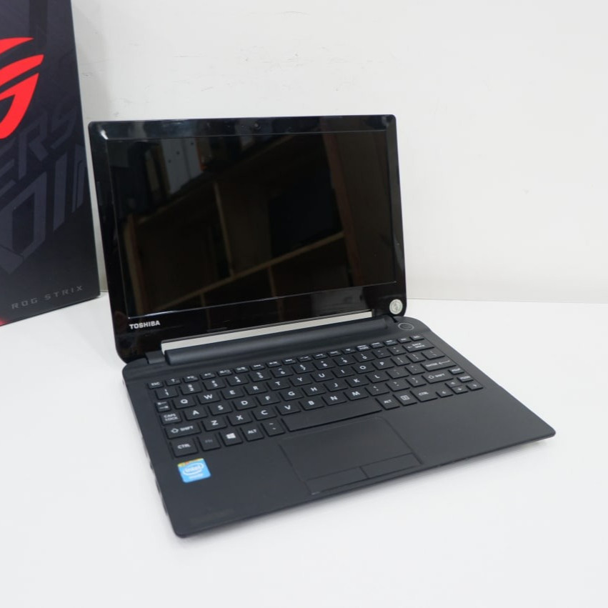 Toshiba Slim NB10-A Intel Dual  Core N2830 Ram8gb ssd256gb cepat Tipis Ringan Windows 10 Laptop Maha