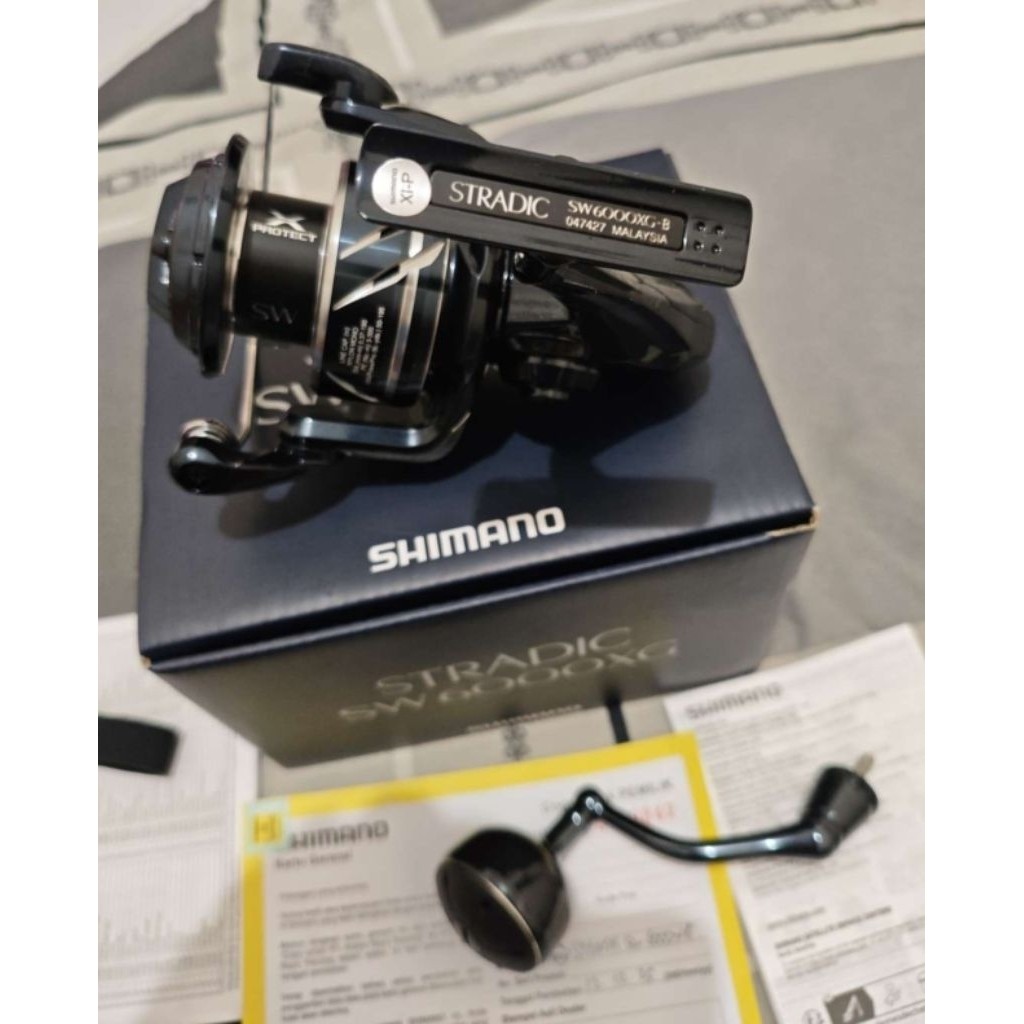 Reel Shimano stradic 2024 sw6000XG