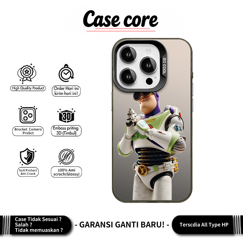 Casecore case iphone x xr xs max 7 8 11 12 13 14 15 16 pro max plus casing imd Buzz Lightyear Space 