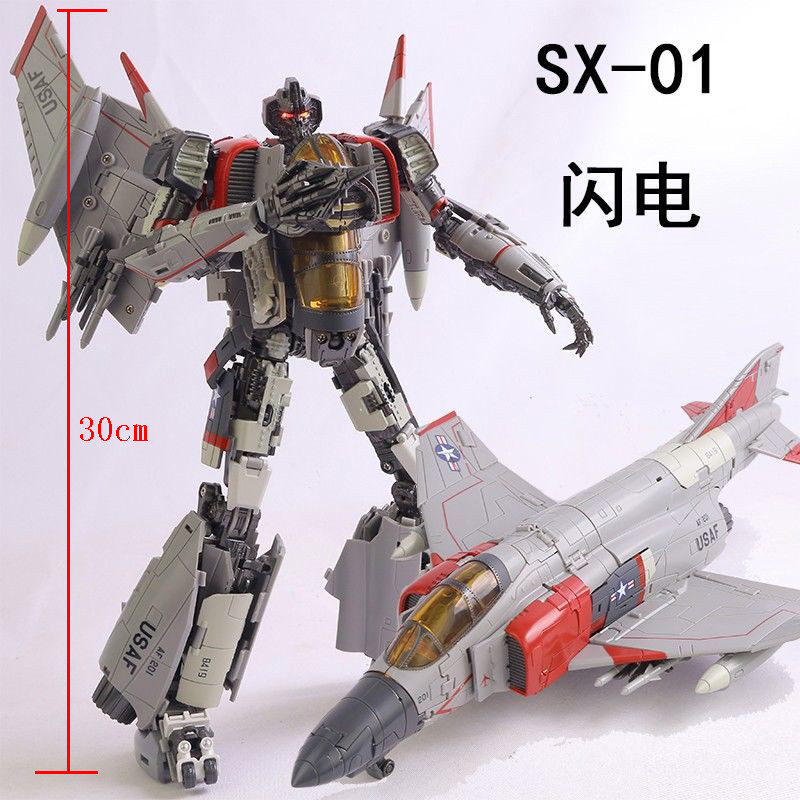 Transformation Toys Thunder Warrior SX01 Blitzwing Hornet Gaiden Lightning Starscream SS65 Action Fi