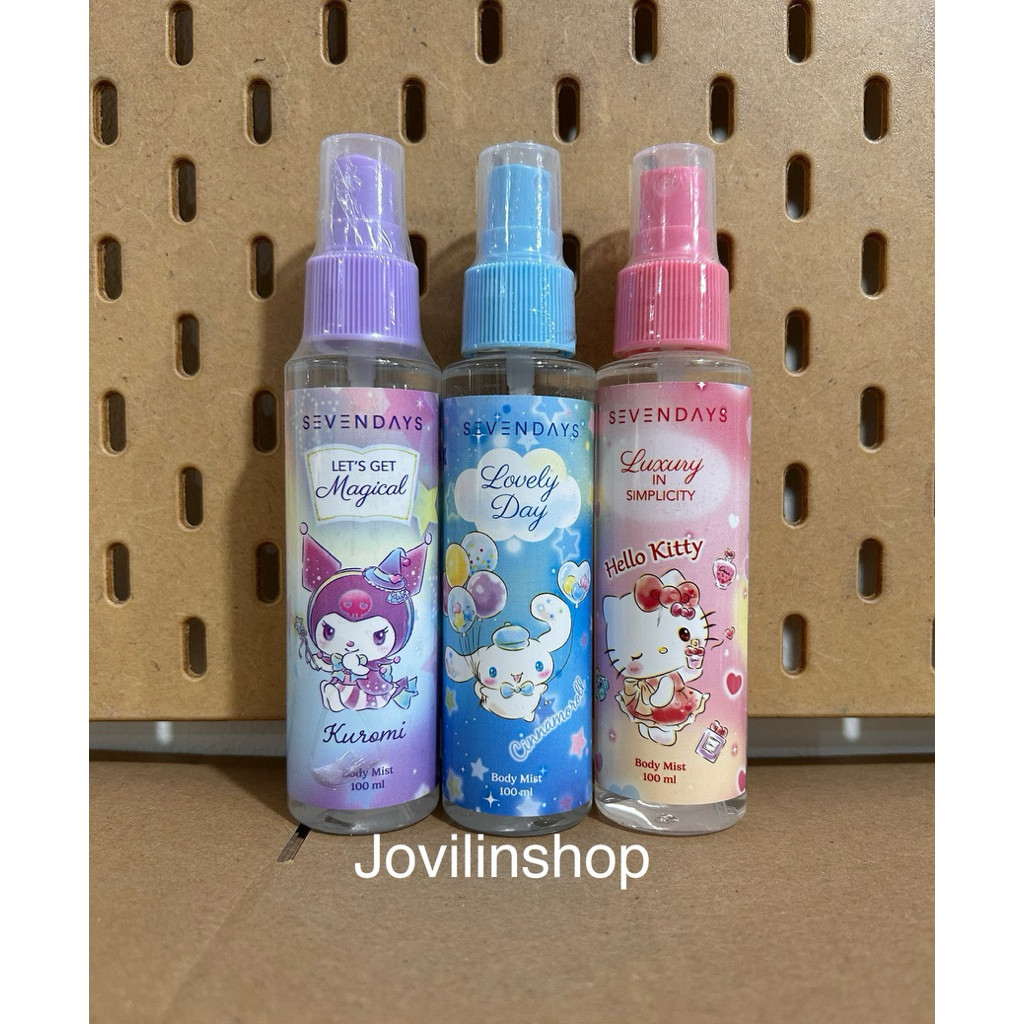 Sevendays Long Lasting Body Mist / Parfum Spray Sevendays 100ml