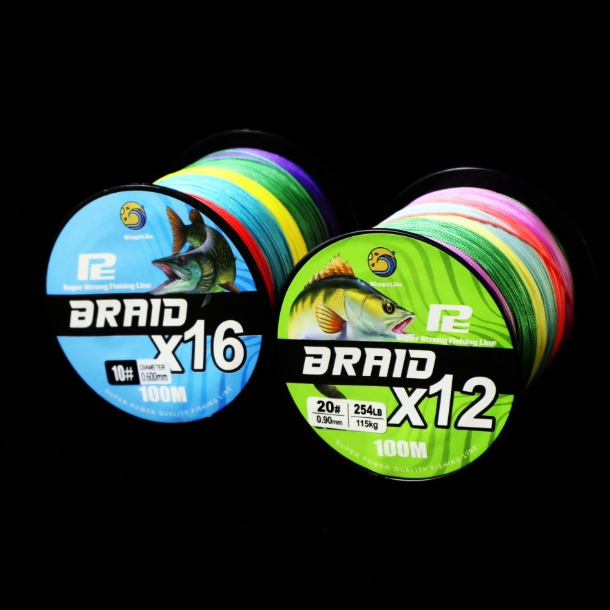 BingoLife 100m Senar Pancing Kuat Big Game Series Kekuatan Super 11.3kg~115kg Menggunakan Senar PE B