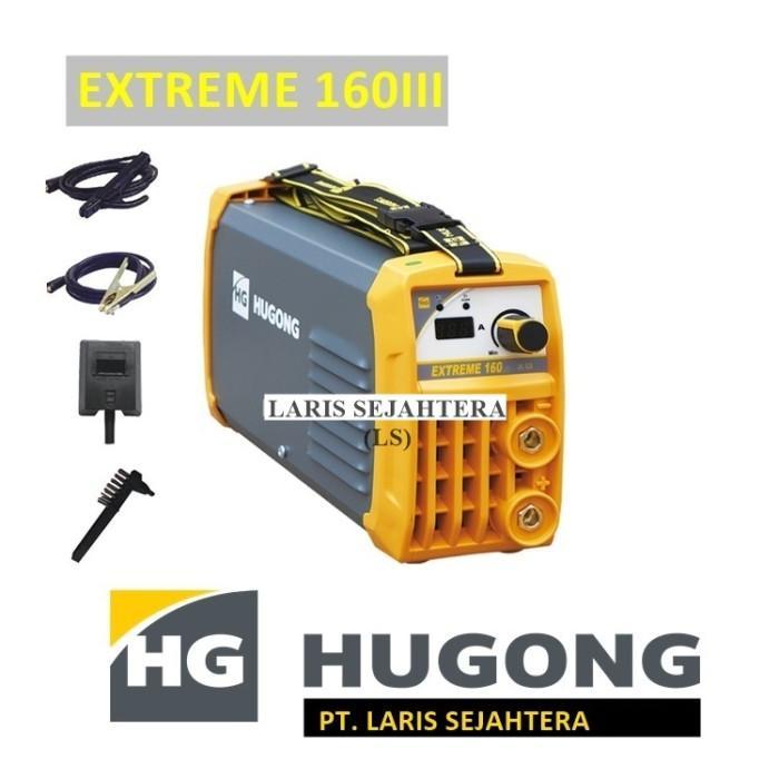 MESIN LAS HUGONG EXTREME 160III - STICK - ARC INVERTER - PORTABLE MMA