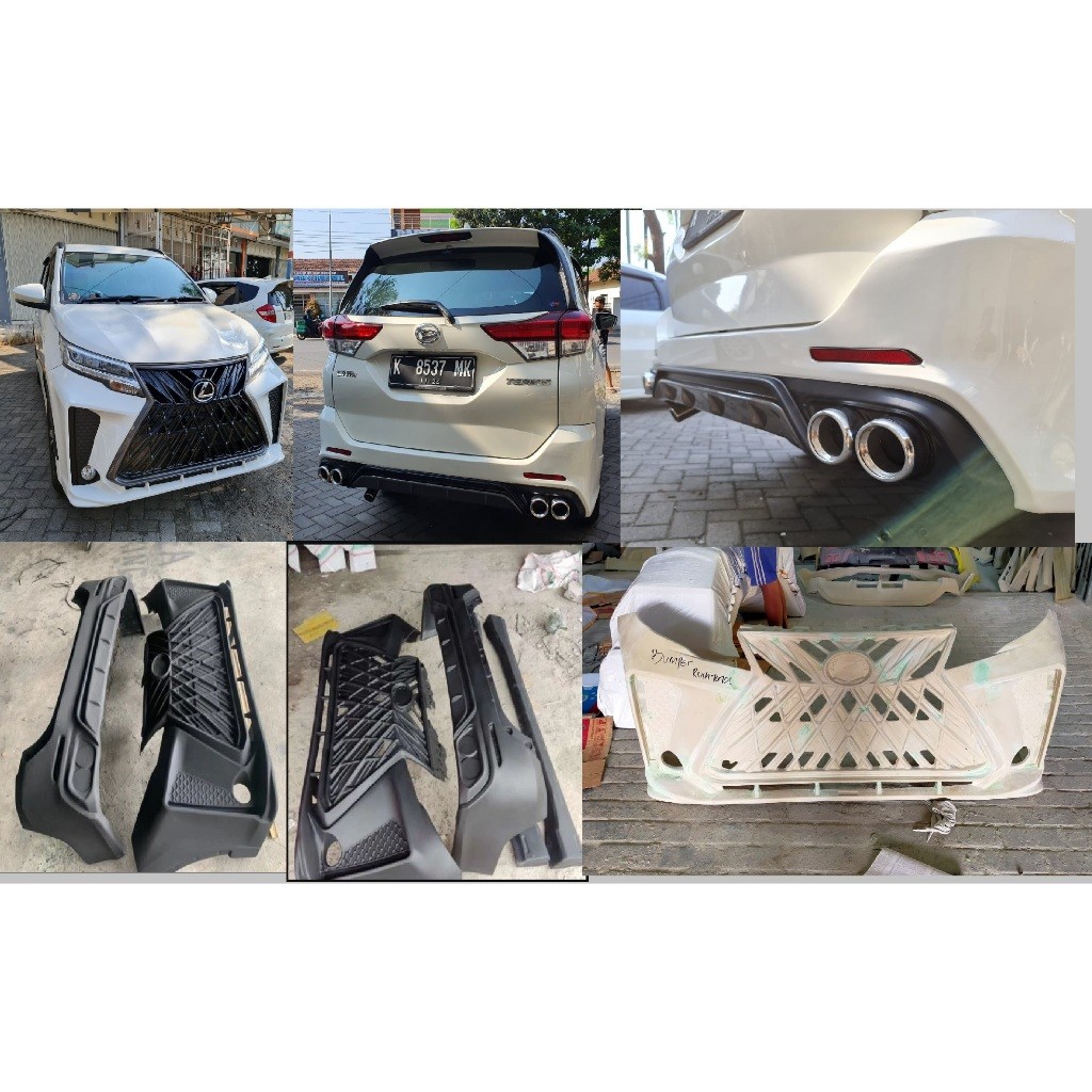 bodykit all new rush lexus 2017 - 2026