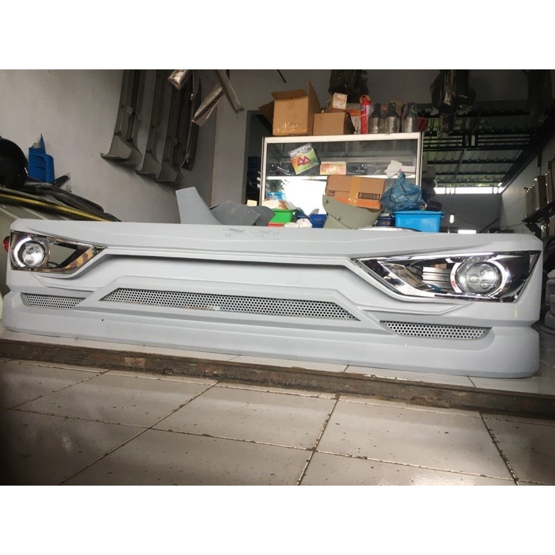 BEMPER TRUK DYNA DUTRO MODEL SIGRA PLAT BESI TEBAL