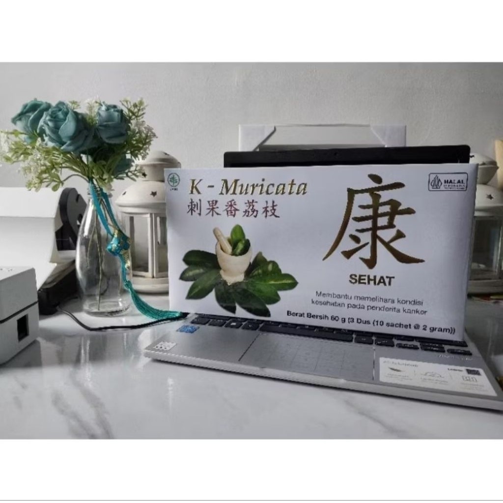 K-MURICATA OBAT HERBAL 100% ORIGINAL 30PCS/BOX