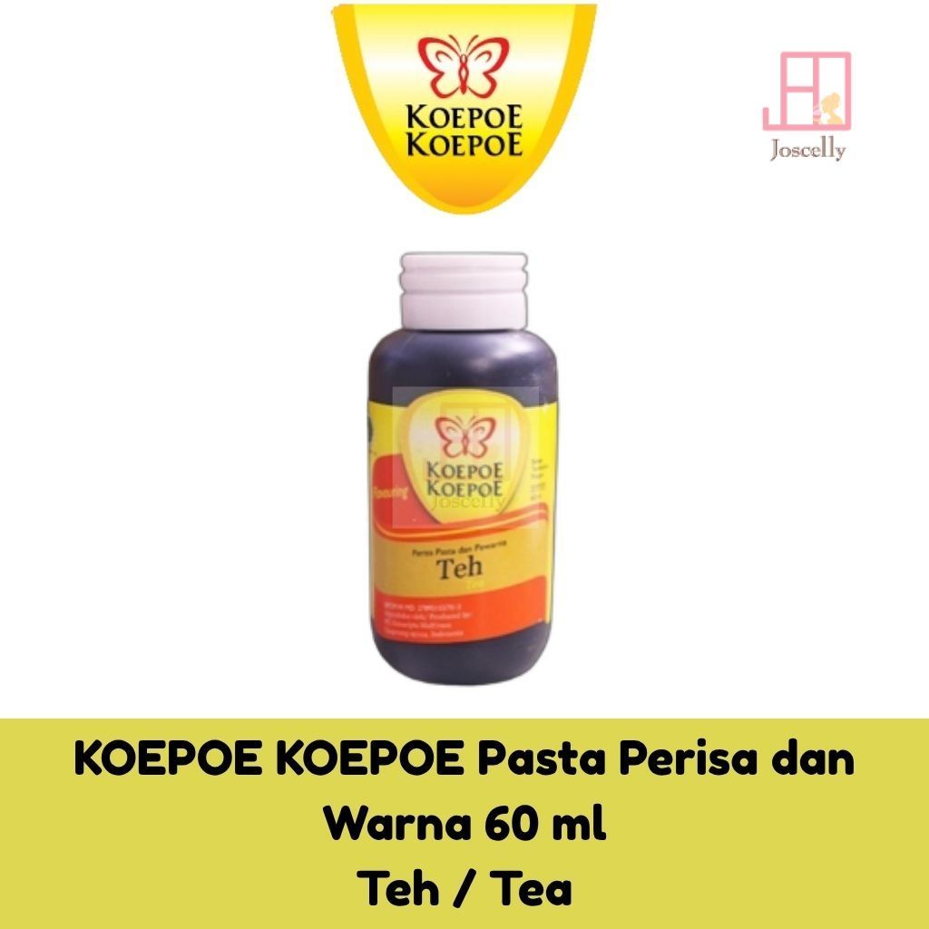 [ JOSCELLY.ID ] KOEPOE KOEPOE Pasta Perisa dan Warna Teh / Tea - 60 ml